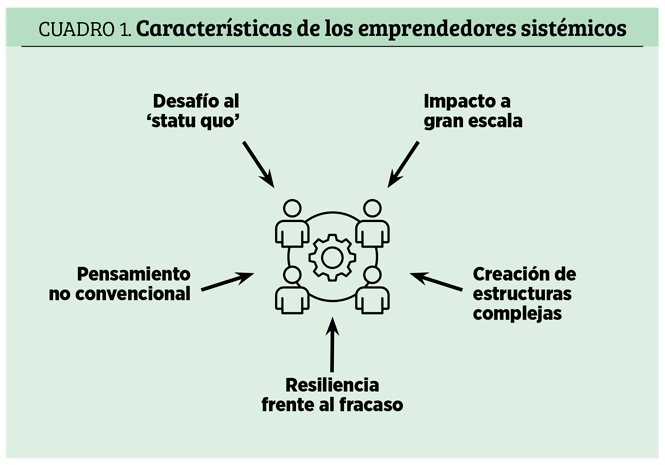 Características de los emprendedores sistémicos