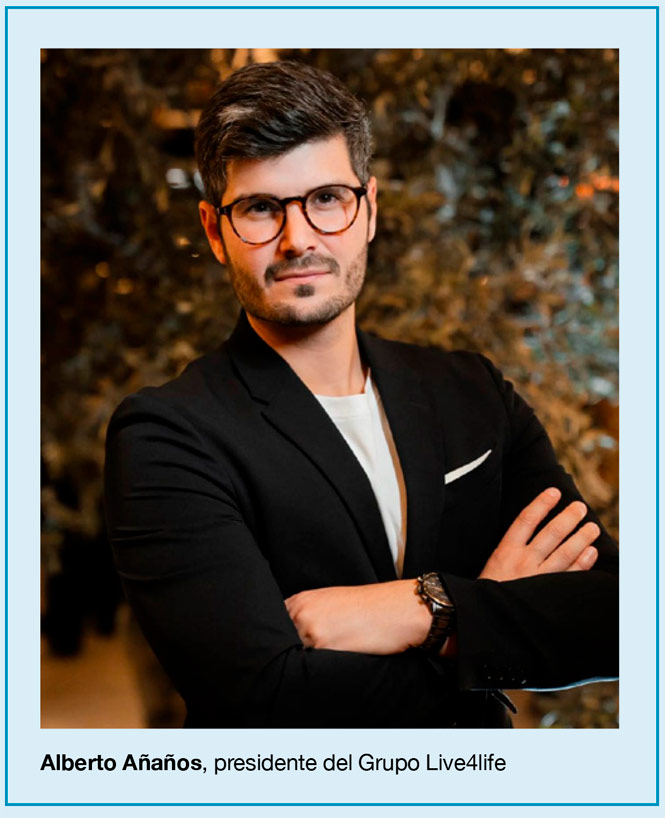 Alberto Añaños, presidente del Grupo Live4life
